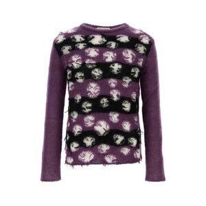 NAMACHEKO Distressed Patterned Knit Sweater Men MULTICOLOURED Sweaters &